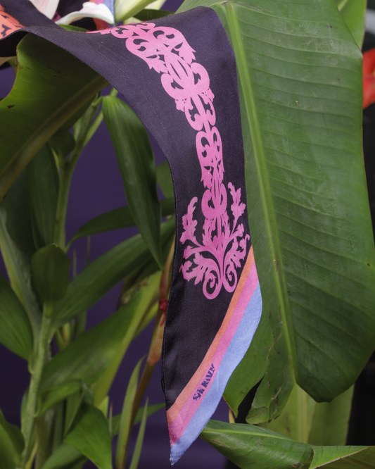 Nocturne Rocaille Twilly Scarf