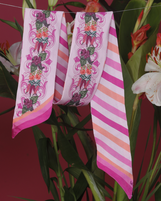 Pink Taffy Twilly Scarf