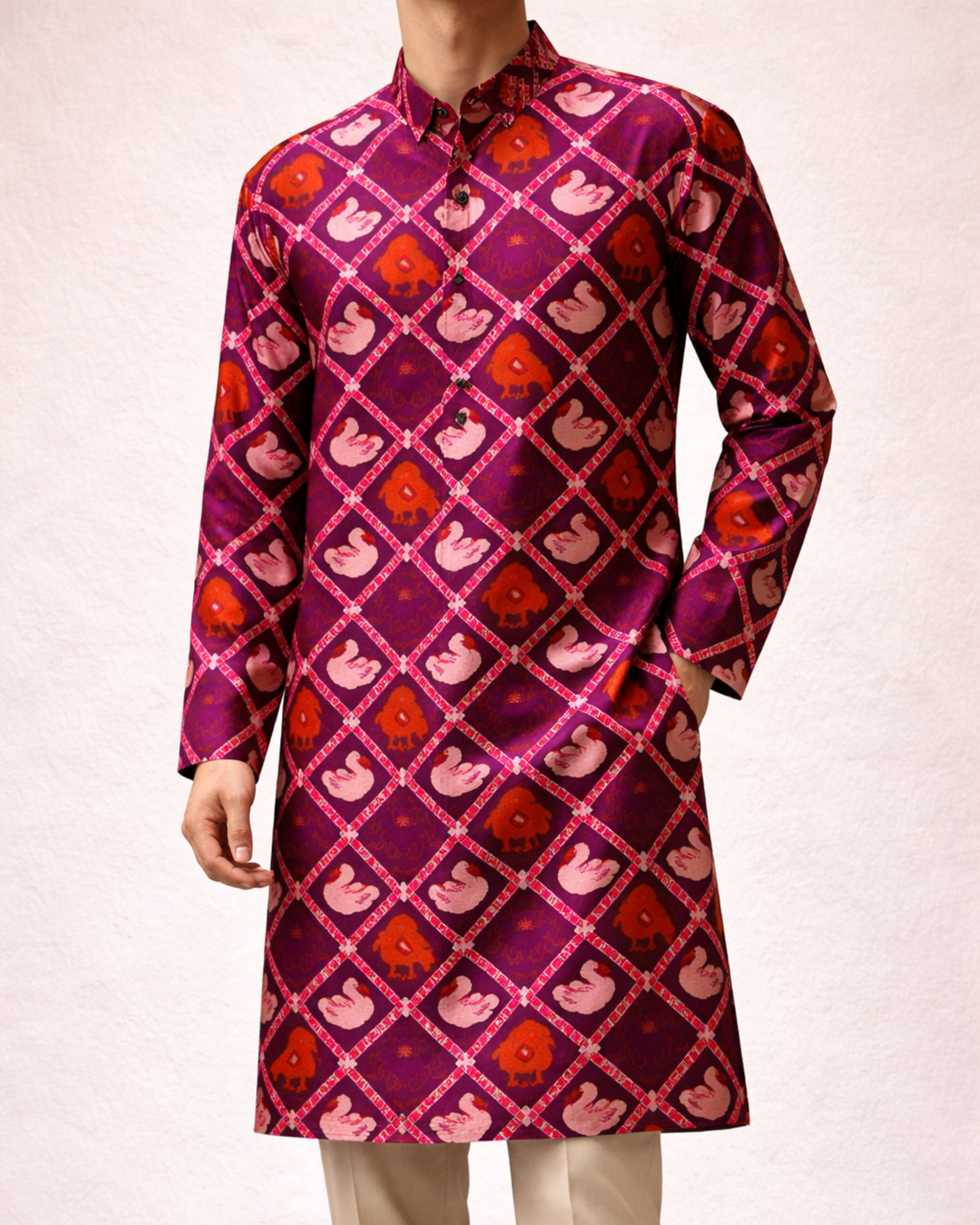 Regalia — Deep Plum and Brick Red