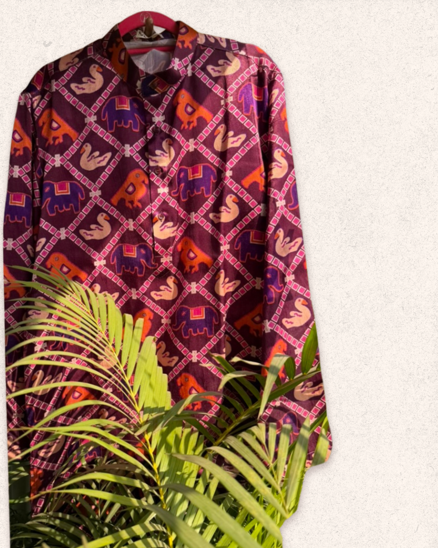 Regalia — Deep Plum and Brick Red