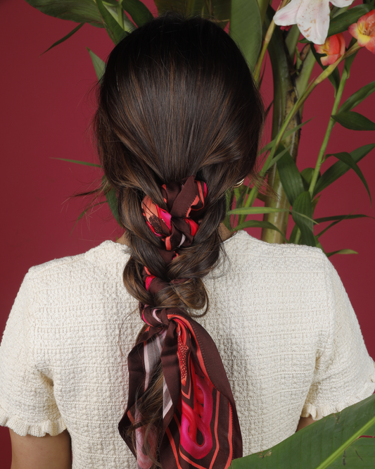 Cherry Bomb Square Scarf