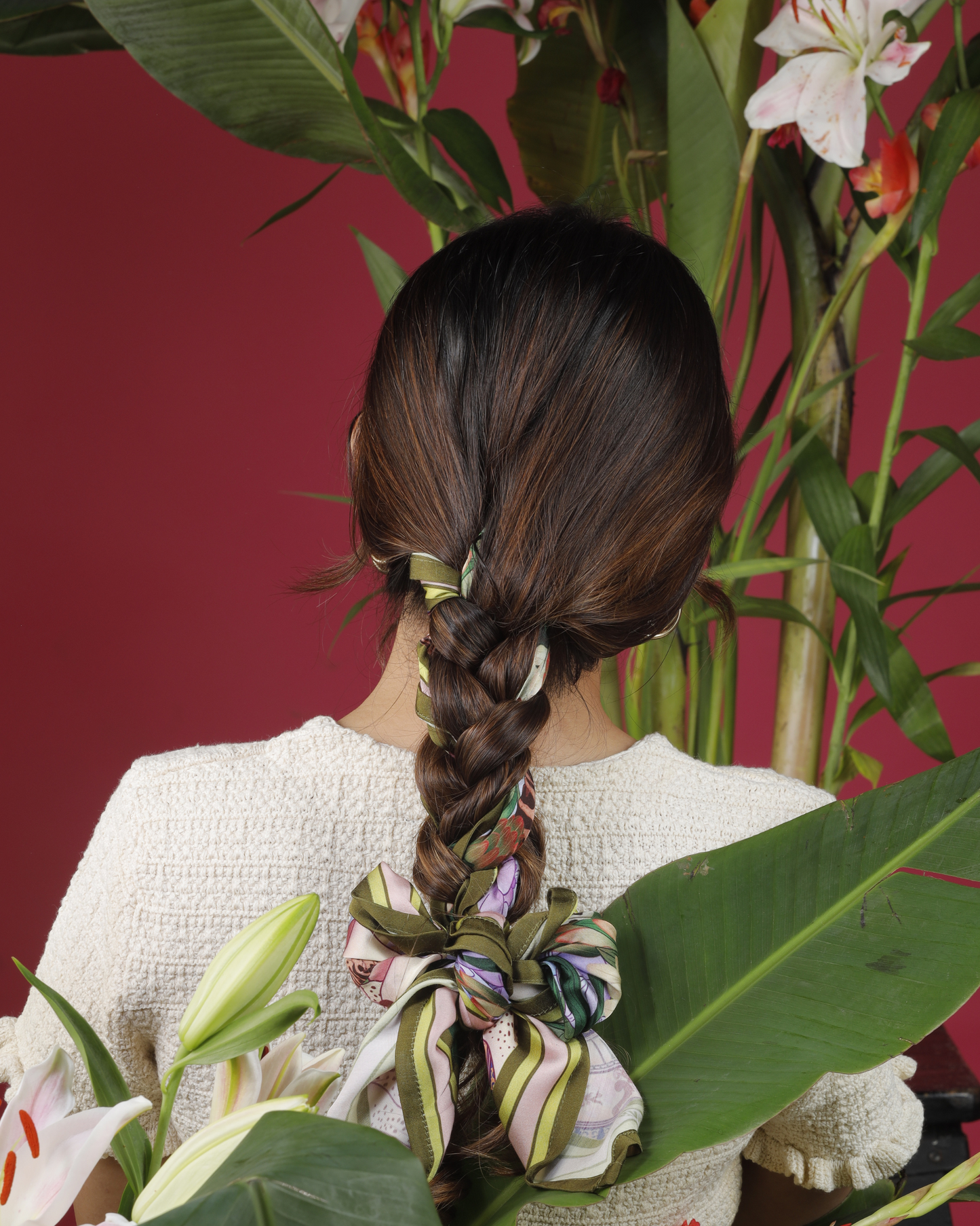 Versailles Eden Square Scarf