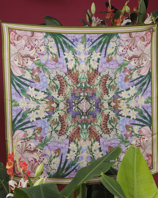 Versailles Eden Square Scarf