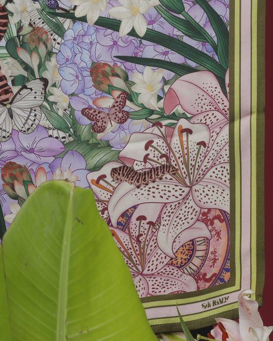 Versailles Eden Square Scarf