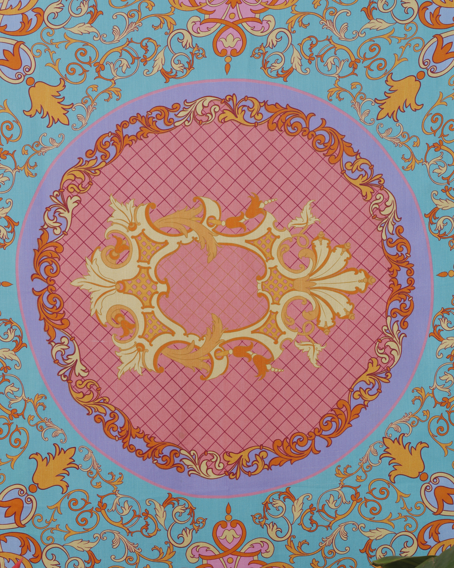 Pastel Rocaille Square Scarf