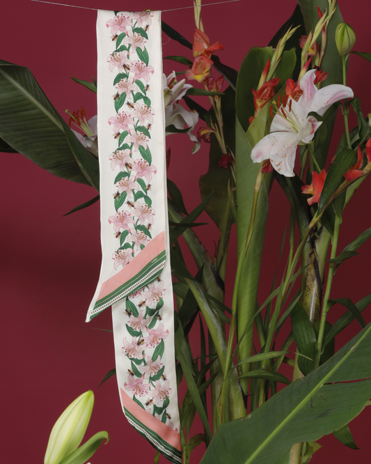 Lilium Whisper Twilly Scarf